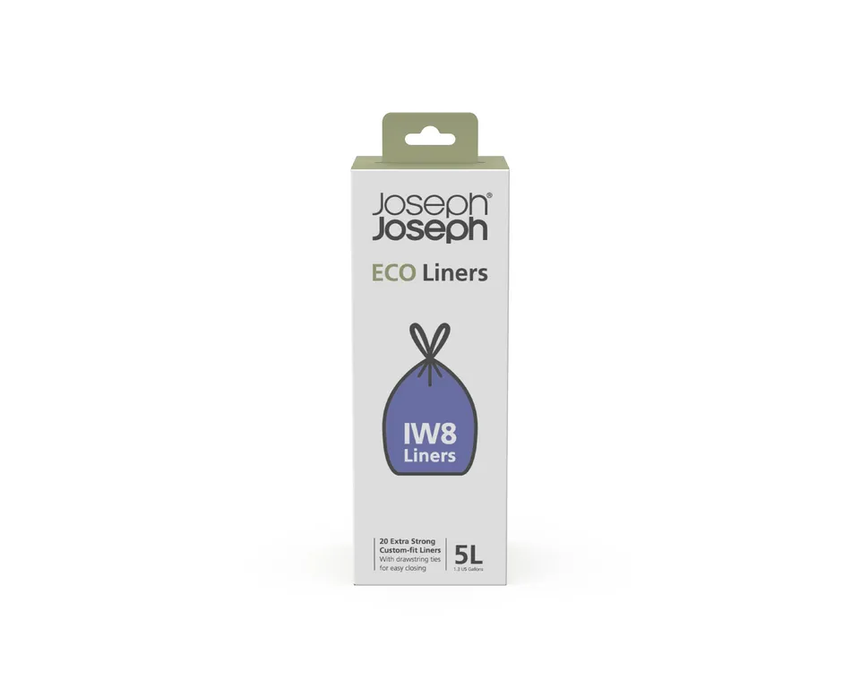joseph-joseph-iw8-eco-sacs-poubelle-cologiques-en-plastique-recycl-5-litres-lot- image 1