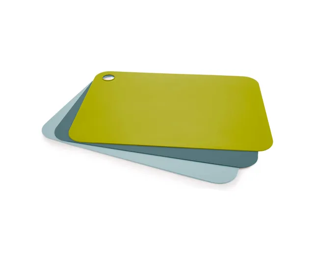 joseph-joseph-duo-set-de-3-planches-d-couper-double-face-avec-code-couleur-opal image 1