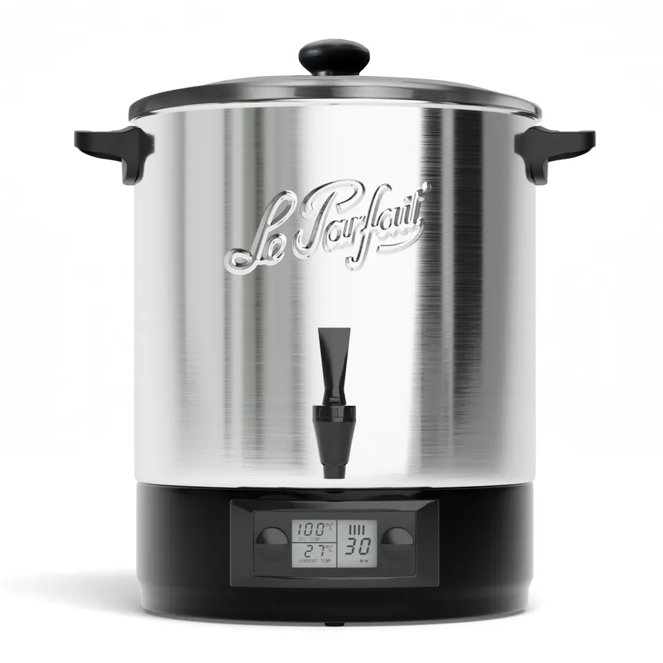 st-rilisateur-automatique-lectrique-23-l-le-parfait-couvercle-inox-programmateur image 1
