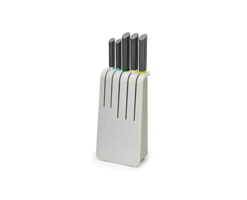 joseph-joseph-duo-bloc-de-couteaux-de-cuisine-5-pi-ces-couteaux-d-office-chef-sa image 1