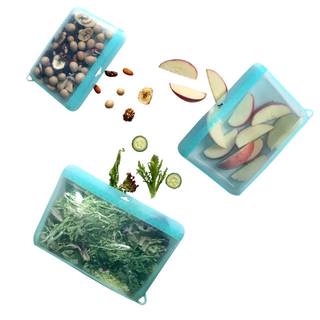 sachets-de-conservation-en-silicone-haakaa-dot-seal-lot-pour-lait-maternel-et-al image 1