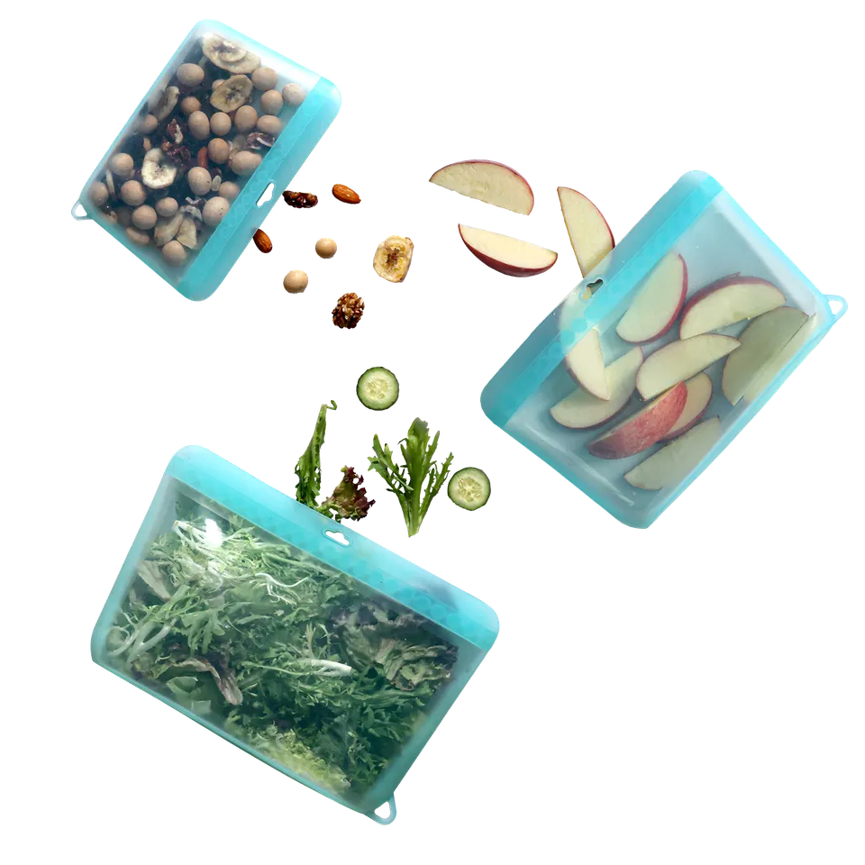 sachets-de-conservation-en-silicone-haakaa-dot-seal-lot-pour-lait-maternel-et-al image 1