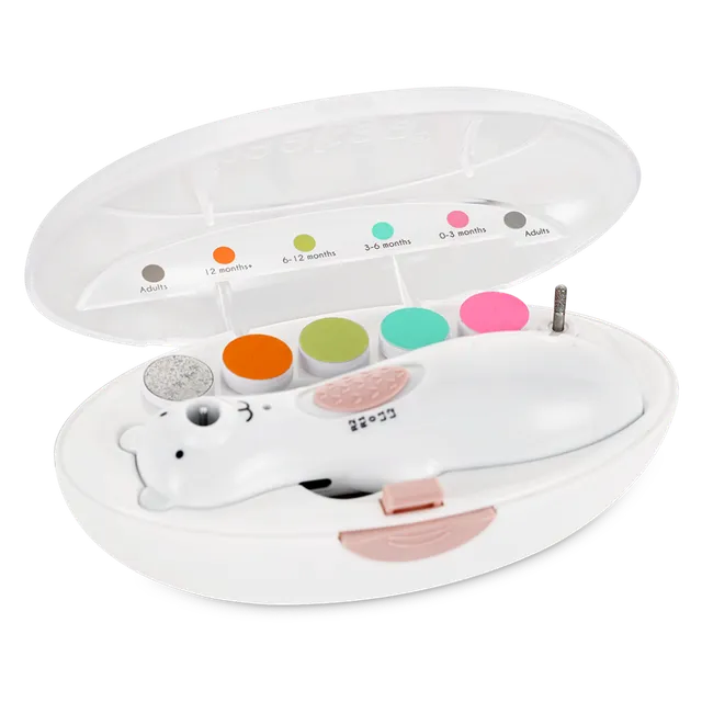 set-coupe-ongles-lectrique-rechargeable-happii-bear-haakaa image 1