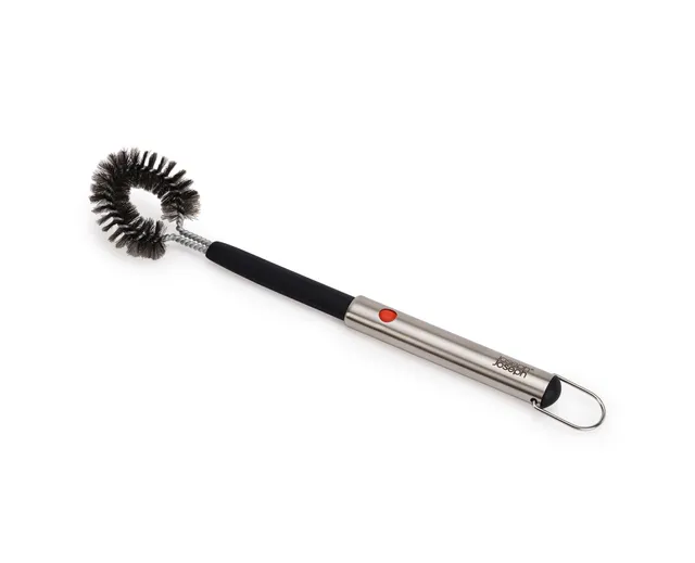 joseph-joseph-grillout-brosse-bbq-robuste-t-te-r-tractable-avec-poils-m-tallique image 1