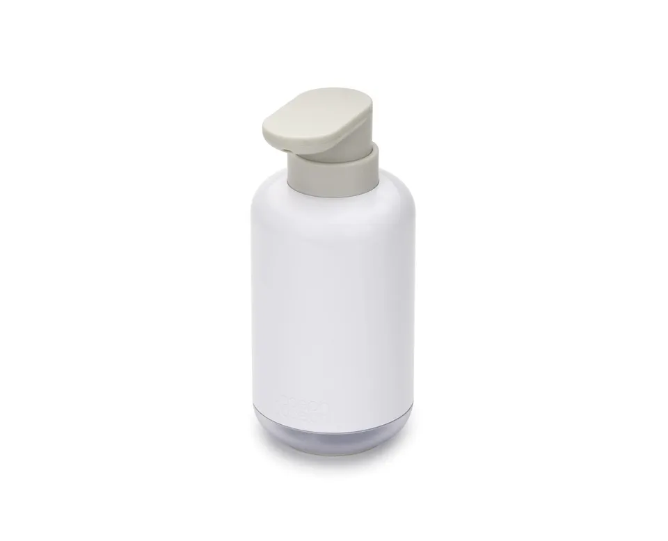 distributeur-de-savon-joseph-joseph-duo-300ml-rechargeable-blanc image 1