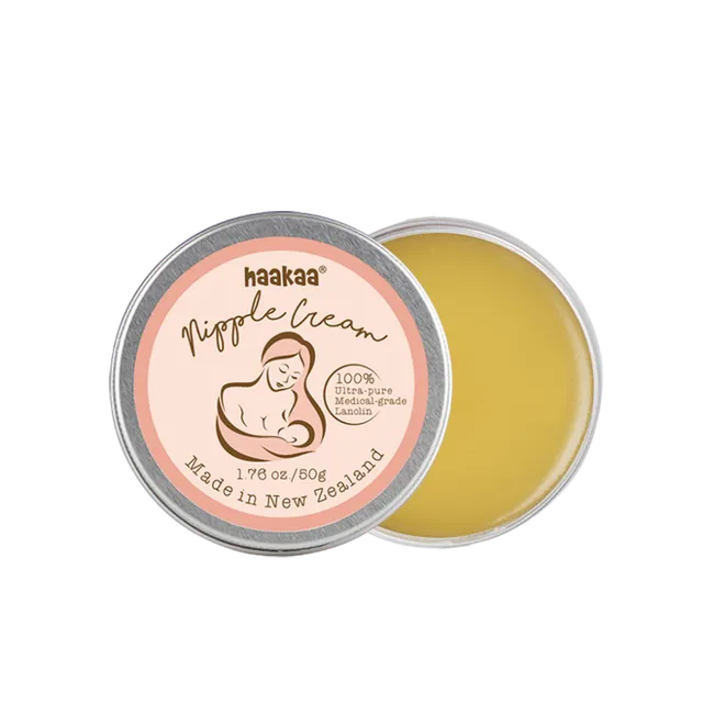 haakaa-nipple-cream-100-medical-grade-lanolin-50g-nz-made image 1