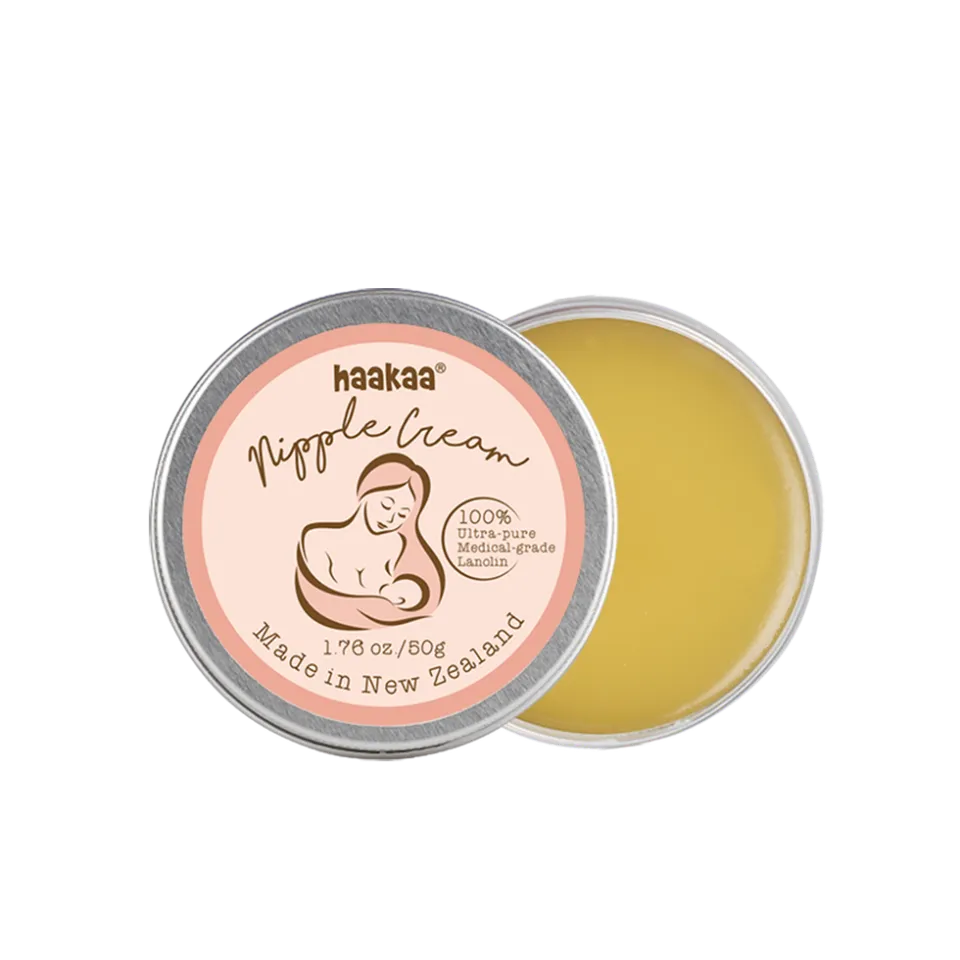 haakaa-nipple-cream-100-medical-grade-lanolin-50g-nz-made image 1