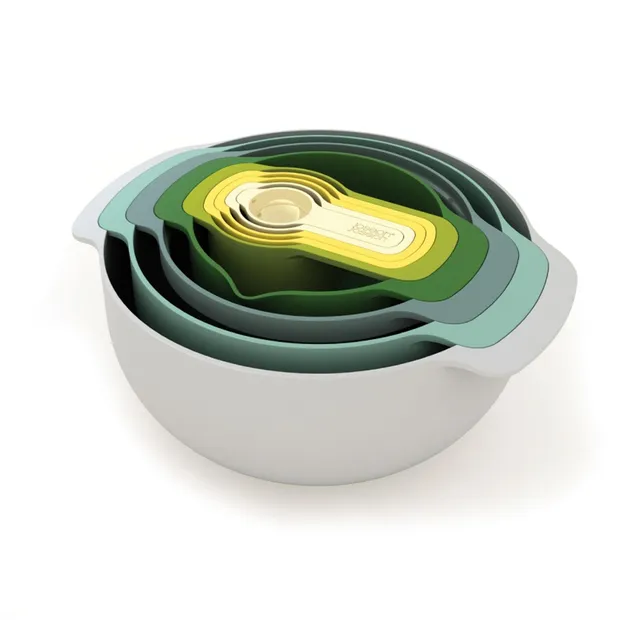 joseph-joseph-nest-9-plus-set-de-9-pi-ces-embo-tables-bols-passoires-tamis-tasse image 1