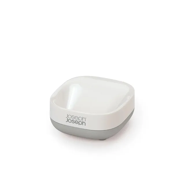 joseph-joseph-porte-savon-compact-inclin-avec-gouttoir-base-antid-rapante-blanc- image 1
