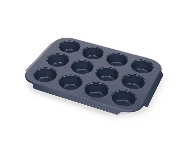 joseph-joseph-nest-plaque-muffins-antiadh-sive-12-tasses-acier-au-carbone-empila image 1