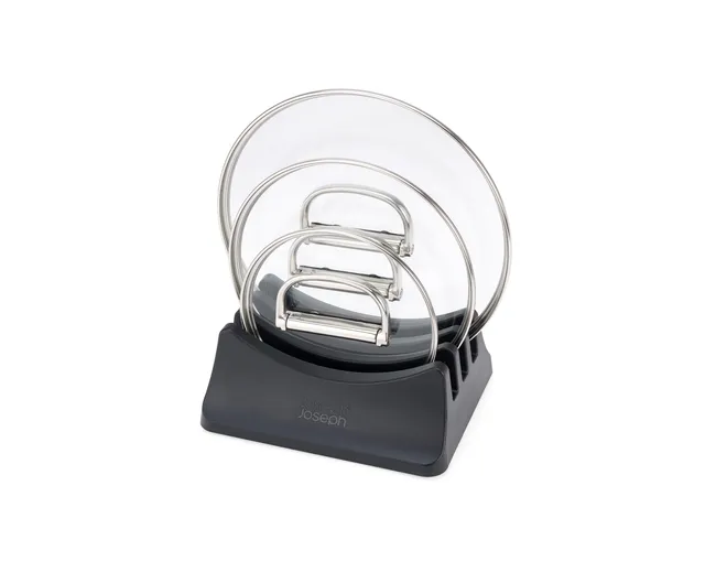 joseph-joseph-space-support-couvercles-rangement-pour-3-couvercles-avec-pieds-an image 1