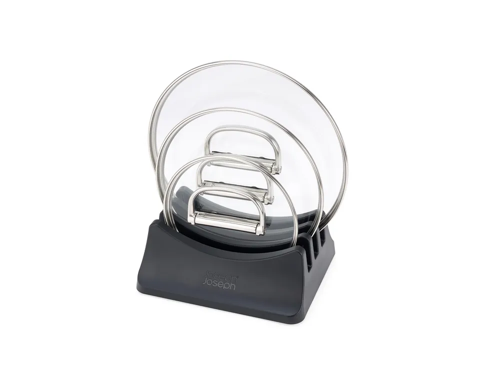 joseph-joseph-space-support-couvercles-rangement-pour-3-couvercles-avec-pieds-an image 1
