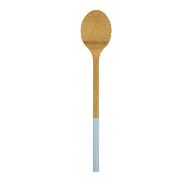 pebbly-grande-cuill-re-en-bambou-30-cm-bleu-cadet image 1