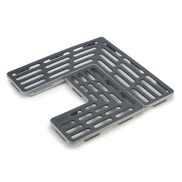 joseph-joseph-sink-saver-tapis-de-protection-d-vier-r-glable-en-2-pi-ces-gris image 1