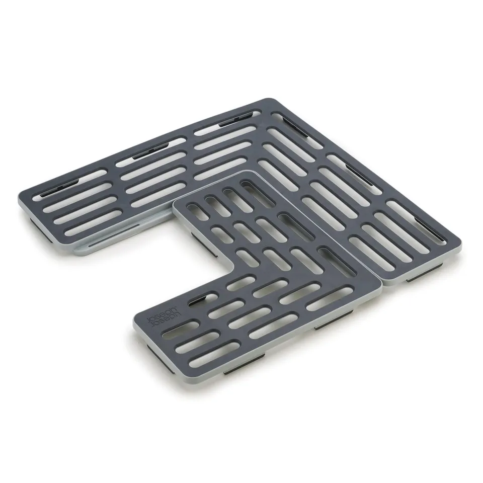 joseph-joseph-sink-saver-tapis-de-protection-d-vier-r-glable-en-2-pi-ces-gris image 1