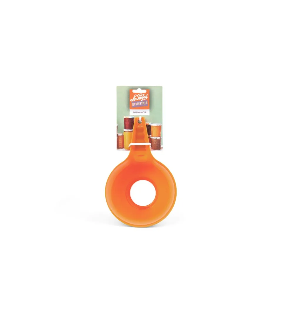 entonnoir-confiture-le-parfait-essentials-orange-accessoire-de-conservation image 1