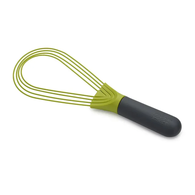 joseph-joseph-twist-whisk-2-en-1-fouet-plat-et-fouet-ballon-en-silicone-gris-ver image 1