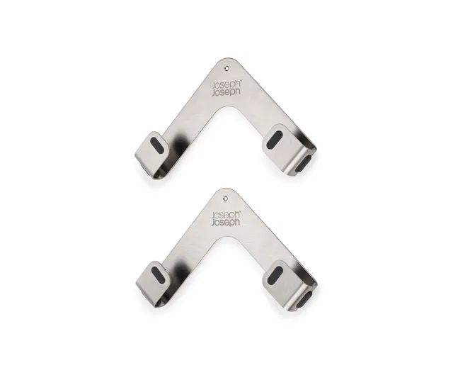 joseph-joseph-space-support-pour-couvercles-2-pi-ces-acier-inoxydable-jusqu-28-c image 1
