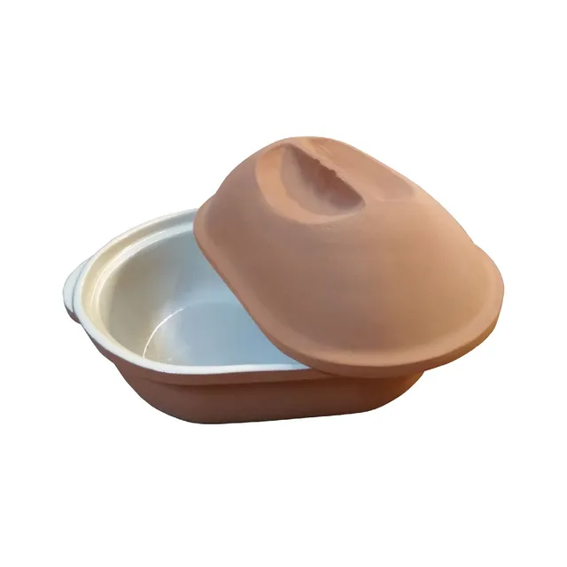 le-parfait-terrine-ovale-en-terre-cuite-4-2-l-plat-cuisson-traditionnel image 1