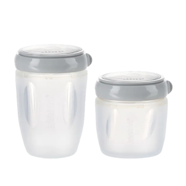 set-de-conservation-en-silicone-haakaa-g-n-ration-3-160-ml-250-ml image 1