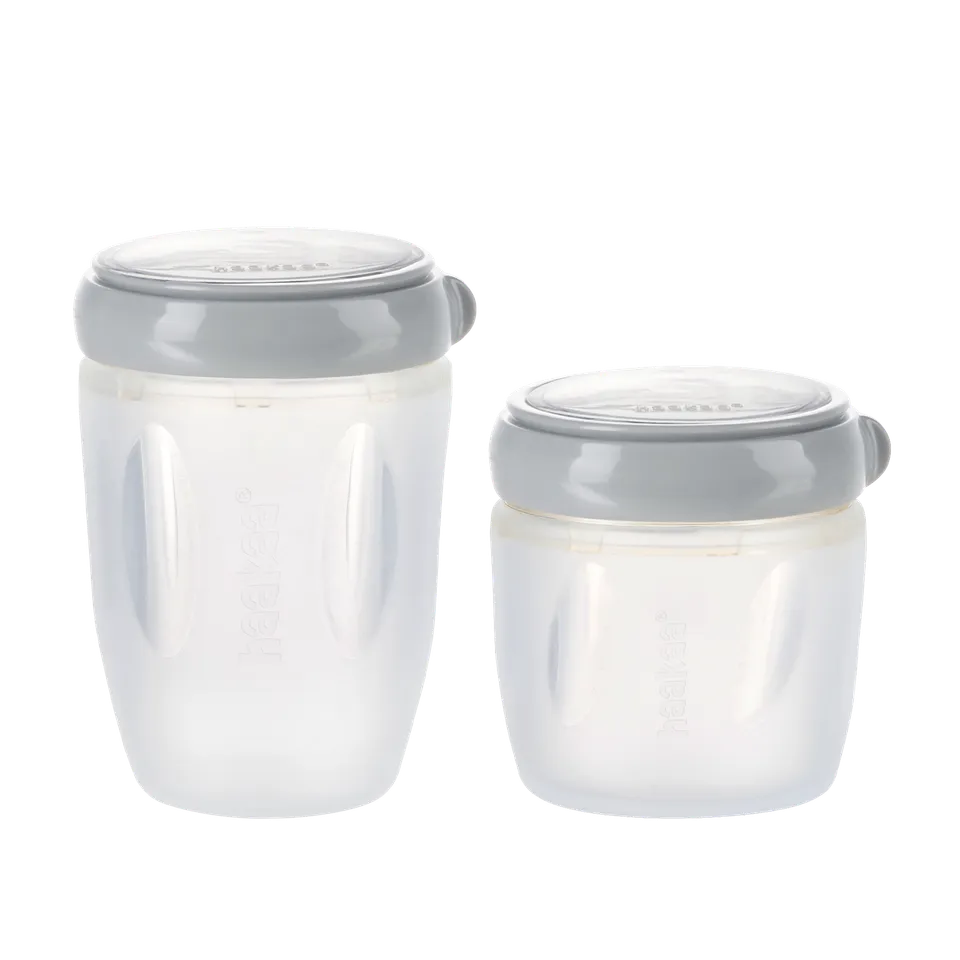 set-de-conservation-en-silicone-haakaa-g-n-ration-3-160-ml-250-ml image 1
