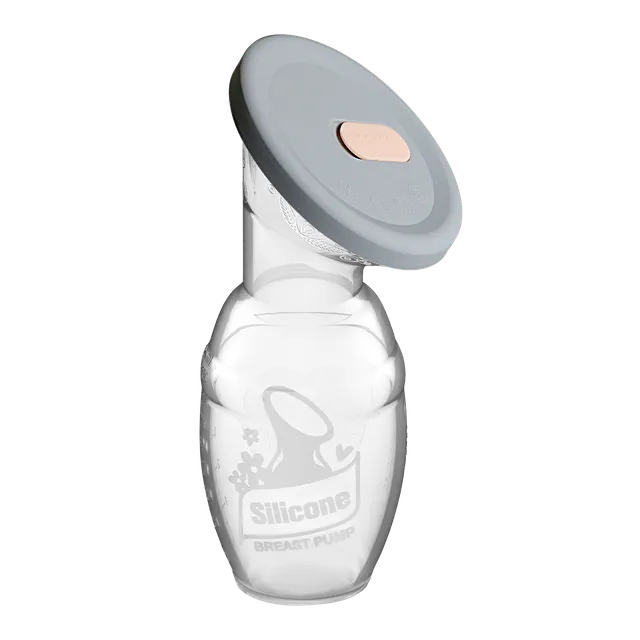 haakaa-tire-lait-manuel-en-silicone-gen-1-avec-bouchon image 1