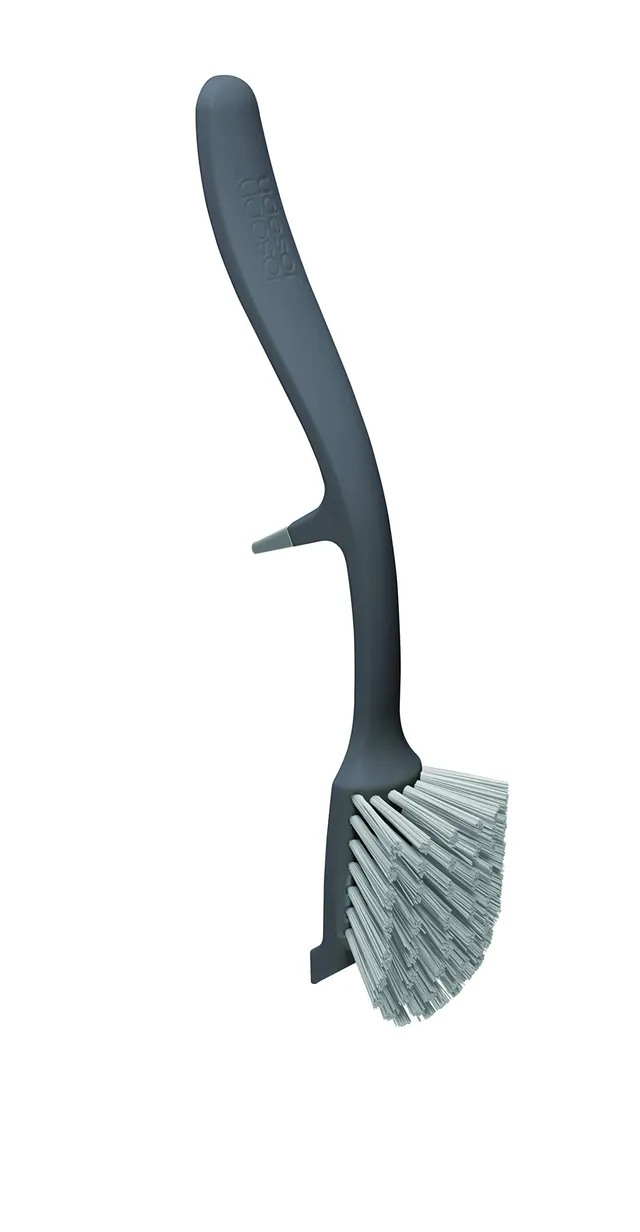 joseph-joseph-edge-brosse-vaisselle-avec-support-int-gr-pour-vier-gris image 1