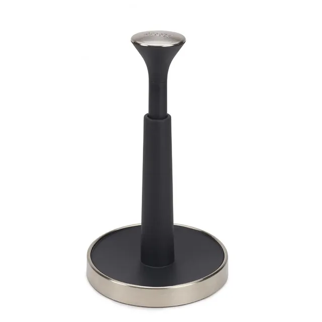 joseph-joseph-push-tear-porte-rouleau-de-cuisine-sur-pied-gris-fonc image 1