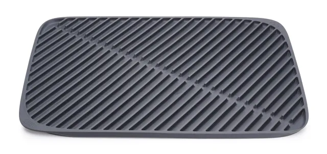 joseph-joseph-flume-tapis-d-gouttage-pliable-surface-en-caoutchouc-souple-gris-l image 1