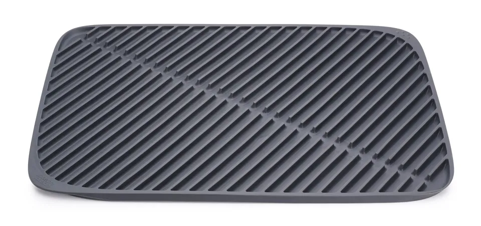 joseph-joseph-flume-tapis-d-gouttage-pliable-surface-en-caoutchouc-souple-gris-l image 1