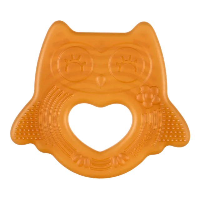 anneau-de-dentition-hibou-en-silicone-haakaa image 1
