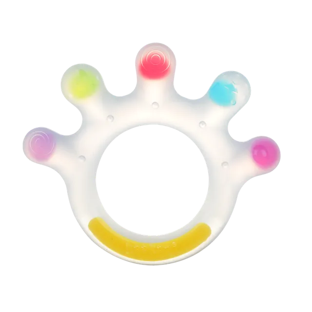 haakaa-anneau-de-dentition-palm-teether-en-silicone-mod-le-dinky-digits-pour-b-b image 1