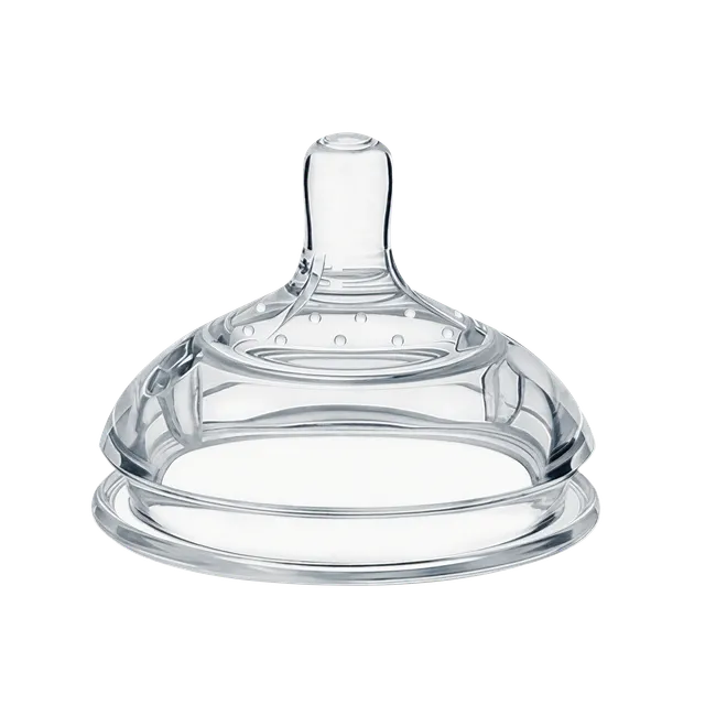t-tines-anti-coliques-en-silicone-haakaa-generation-3-d-bit-lent-moyen-variable- image 1
