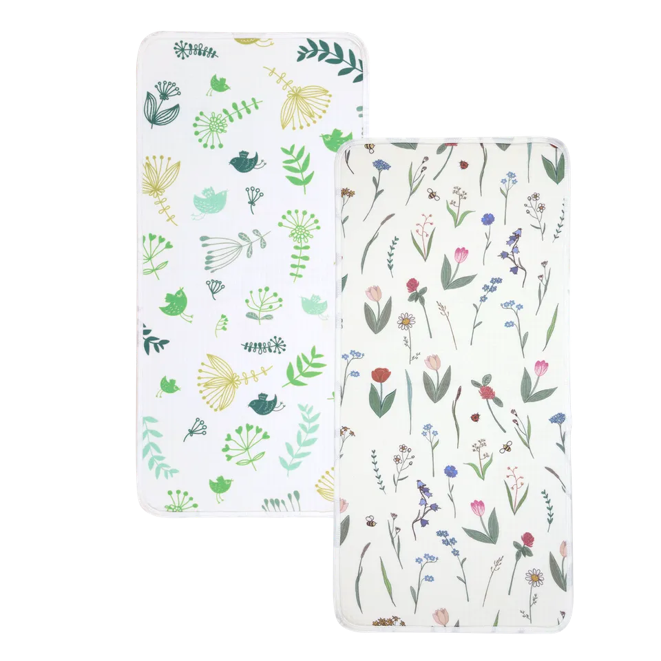 matelas-langer-imperm-able-r-utilisable-haakaa-lot-de-2-motifs-botaniques image 1