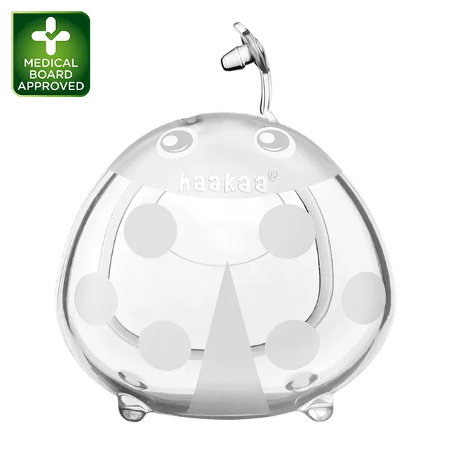 haakaa-ladybug-collecteur-de-lait-maternel-en-silicone-letdown-fuites image 1
