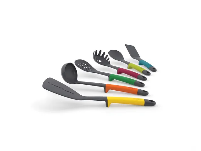 joseph-joseph-elevate-lot-de-6-ustensiles-de-cuisine-en-nylon-antiadh-sif-r-sist image 1