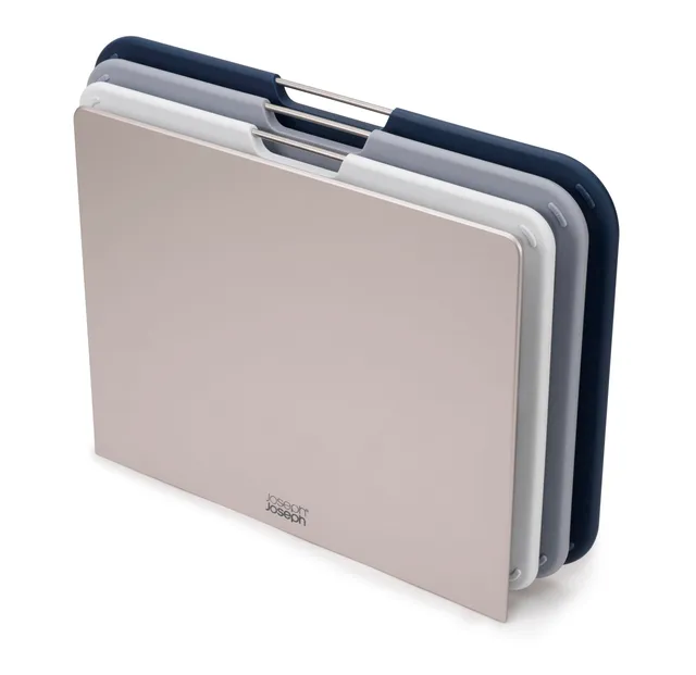 joseph-joseph-nest-boards-ensemble-de-3-planches-d-couper-avec-support-de-rangem image 1