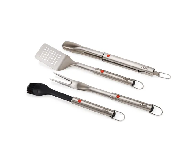 joseph-joseph-grillout-set-de-4-ustensiles-bbq-en-acier-inoxydable-avec-bo-te-de image 1