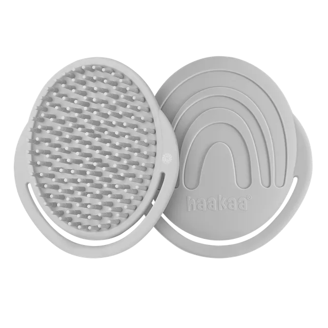 brosse-de-shampooing-en-silicone-haakaa-pour-b-b image 1
