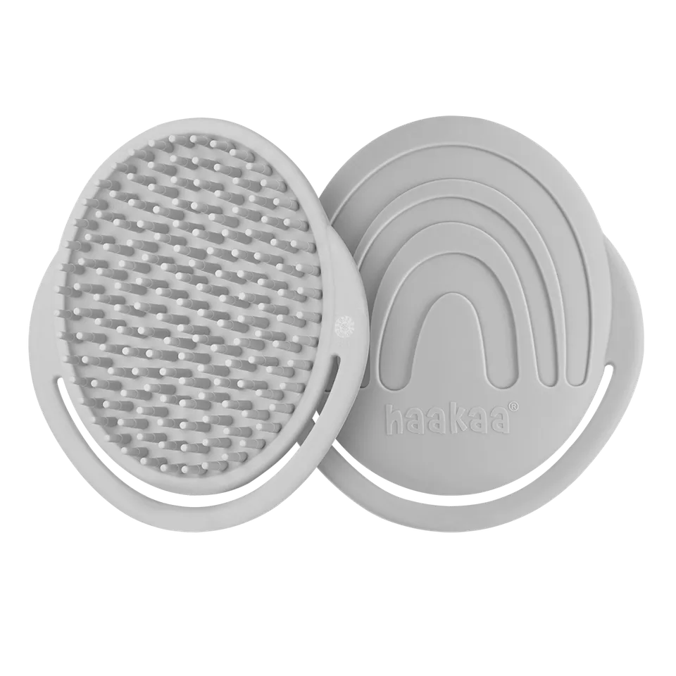brosse-de-shampooing-en-silicone-haakaa-pour-b-b image 1