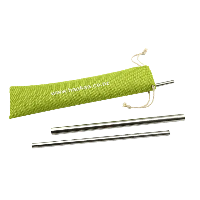 pailles-en-acier-inoxydable-haakaa-lot-de-3-r-utilisables-et-cologiques image 1