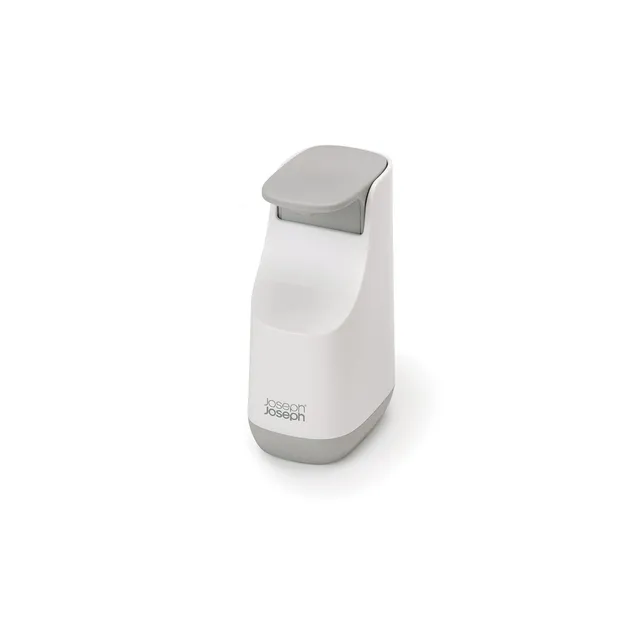 joseph-joseph-distributeur-de-savon-compact-slim-350-ml-avec-pompe-anti-goutte-b image 1