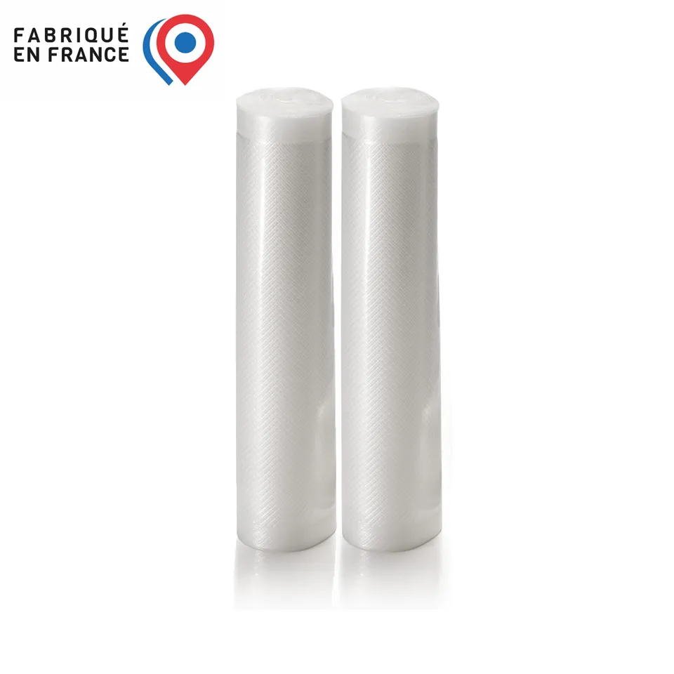 rouleaux-sous-vide-gaufr-s-le-parfait-lot-de-2-film-pa-pe-sans-bpa image 1