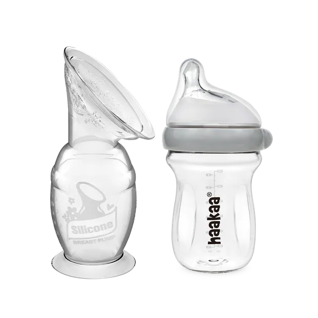 coffret-tire-lait-haakaa-generation-2-silicone-150ml-biberon-en-verre-gen-3-160m image 1