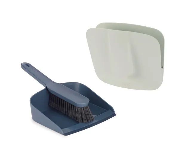 ensemble-pelle-et-balayette-joseph-joseph-cleanstore-avec-support-mural image 1