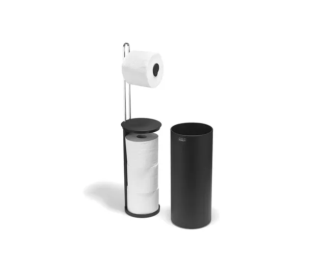 porte-papier-toilette-sur-pied-joseph-joseph-easystore-avec-rangement-pour-3-rou image 1