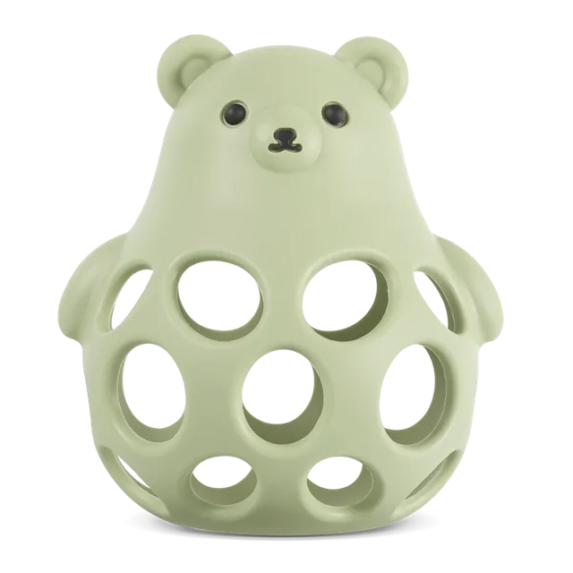 anneau-de-dentition-ours-3-en-1-en-silicone-haakaa image 1