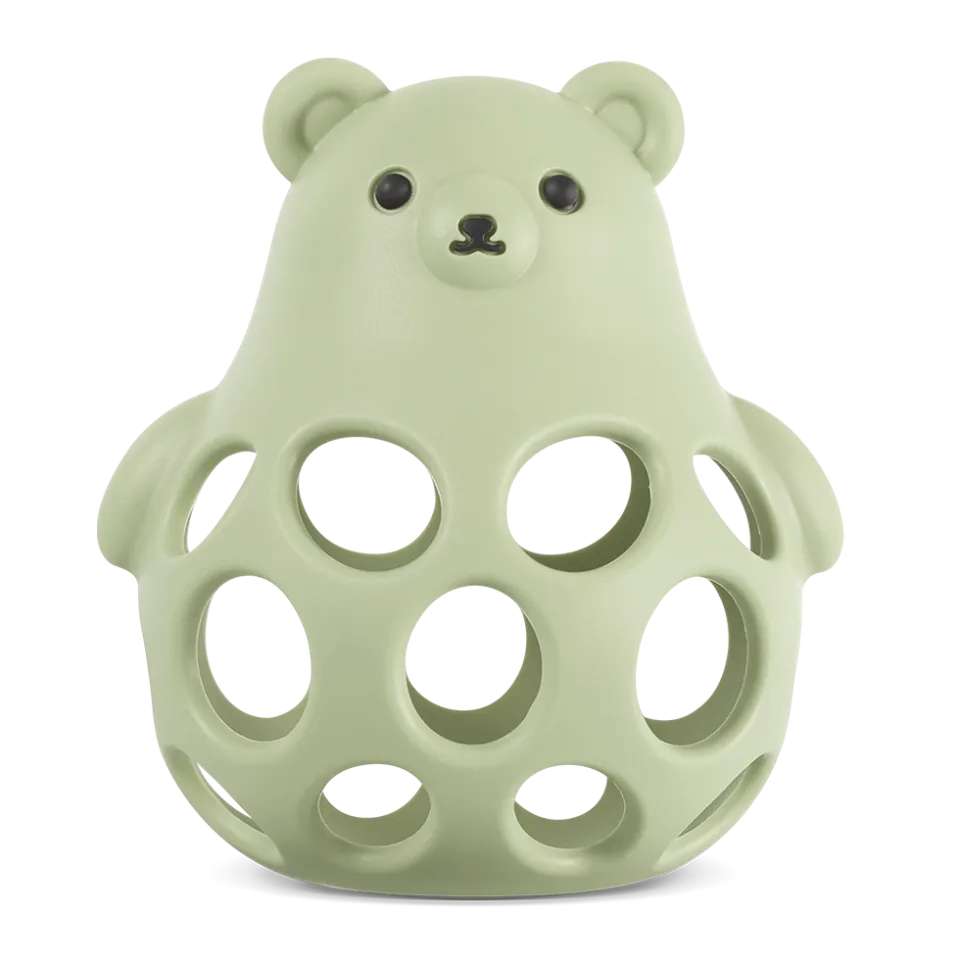 anneau-de-dentition-ours-3-en-1-en-silicone-haakaa image 1