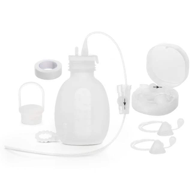 syst-me-d-alimentation-d-appoint-haakaa-avec-poche-et-tubes-sns image 1