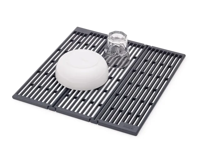 joseph-joseph-platform-gouttoir-pliable-au-dessus-de-l-vier-r-glable-anthracite image 1